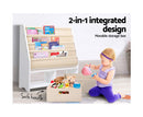 Keezi Kids Display Bookshelf Organiser With Storage