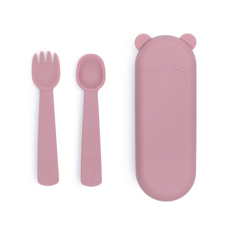 We Might Be Tiny Kids Feedie Fork & Spoon Set