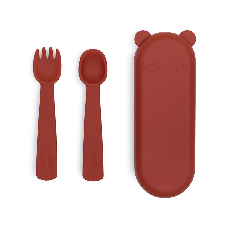 We Might Be Tiny Kids Feedie Fork & Spoon Set