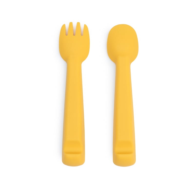 We Might Be Tiny Kids Feedie Fork & Spoon Set