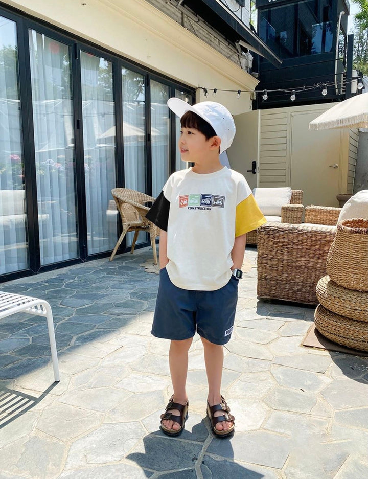 Toddler Boy Little Construction T-shirt