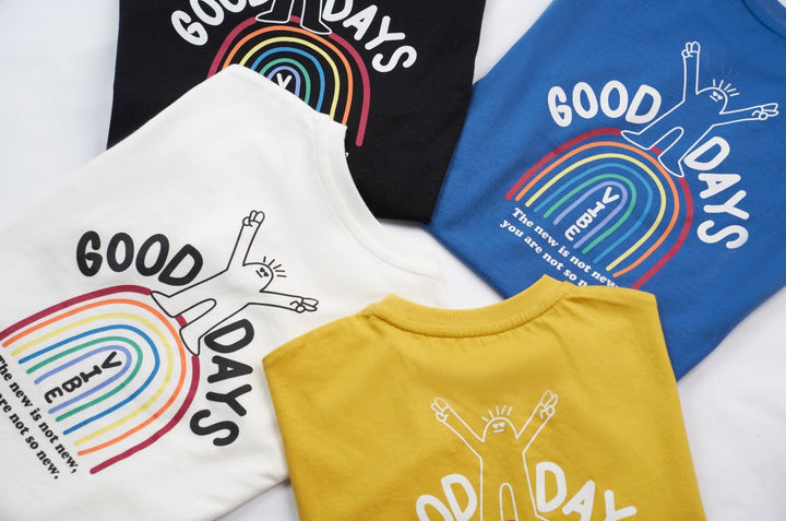 Toddler Boy The Good' Days designed T-shirt