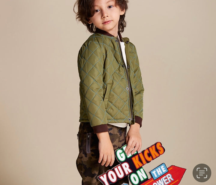 Toddler Boy Warm Jet Jacket