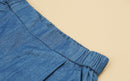 Toddler Girl Soft Denim wide Pants