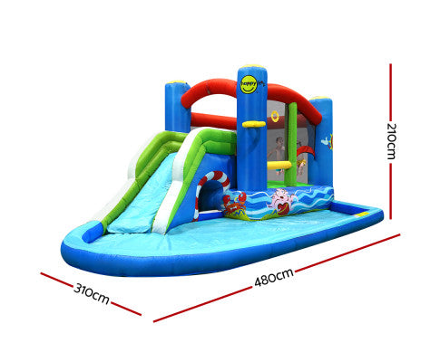 Happy Hop Inflatable Water Slide Jumping Castle