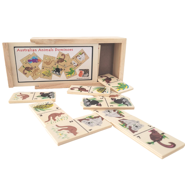 AUSTRALIAN ANIMAL DOMINOES GAME