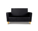 Keezi Kids 2 Seater Leather Storage Couch