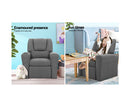 Keezi Kids Soft Linen Recliner Chair