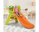 Keezi Kids Slide With Basketball Hoop Activity Center