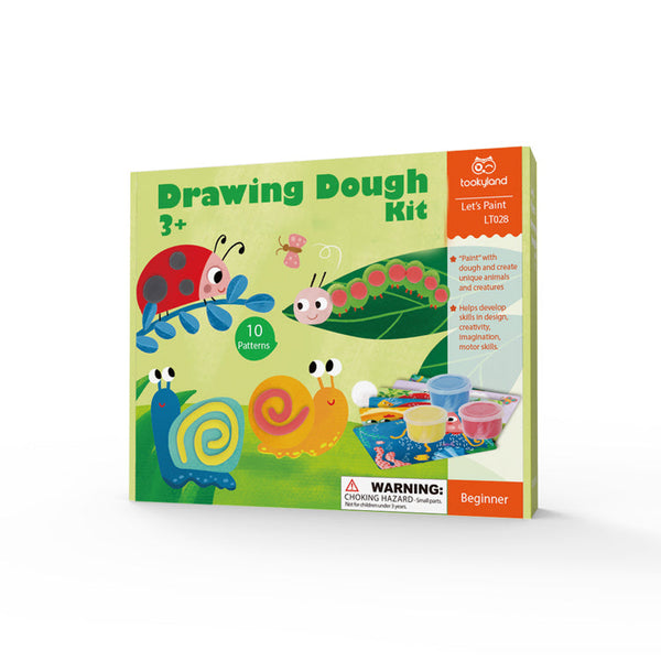 LET'S PAINT - DRAWING DOUGH CRAFT KIT