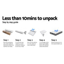 Giselle Bedding Alzbeta Bonnell Spring Mattress 16cm Thick Double