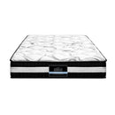 Giselle Bedding Mykonos Euro Top Pocket Spring Mattress 30cm Thick Single