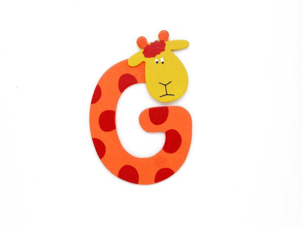 ANIMAL LETTER G ORANGE