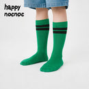 Cotton Casual Solid Mid Tube Socks