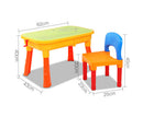 Keezi Kids Table & Chair Sandpit Set