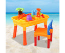 Keezi Kids Table & Chair Sandpit Set