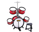 Keezi Junior Kids 7 Piece Drum Set