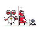 Keezi Junior Kids 7 Piece Drum Set