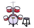 Keezi Junior Kids 7 Piece Drum Set