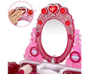 Keezi 30 Piece Kids Princess Dressing Table Set