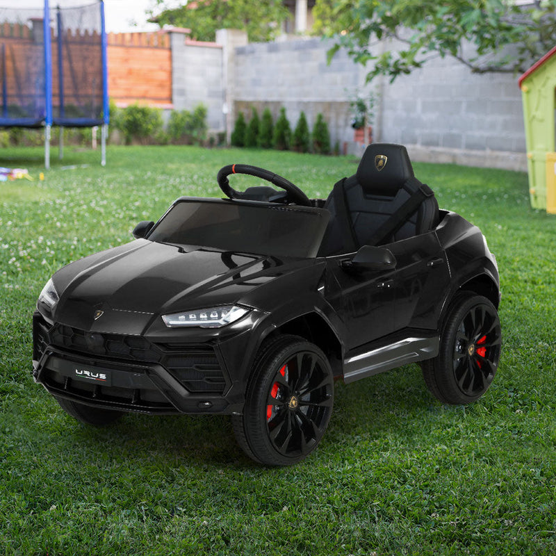 12V Electric Kids Ride On Toy Car Licensed Lamborghini URUS Remote Control Black