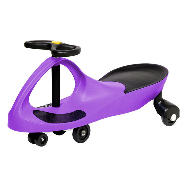 Kids Ride On Swing Car - Purple