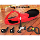 Kids Children Swing Car Ride On Toys Scooter Wiggle Slider Swivel Cars Red