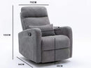 COCOON PLUSH Reclining Glider Chair