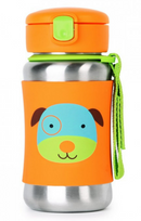 Skip Hop Zoo Stainless Steel Straw Bottle