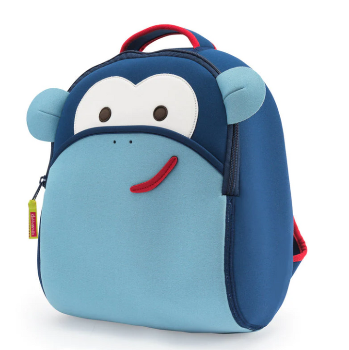 DABBAWALLA BAG- BLUE MONKEY BACKPACK