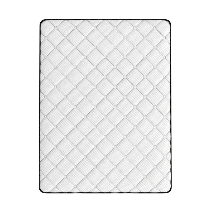 Comforpedic Mattress 5 Zone Medium Support Foam Bonnell Spring 21CM - Queen - White  Black