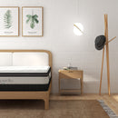 Osteopedic Euro Top Mattress Pocket Spring Medium Firm Hybrid Design Bed 30CM - Double - White