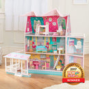 Dollhouse with Furniture for kids 71 x 60 x 33 cm (Model 4)