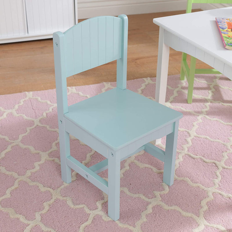 Table & 4 Pastel Chairs set for kids