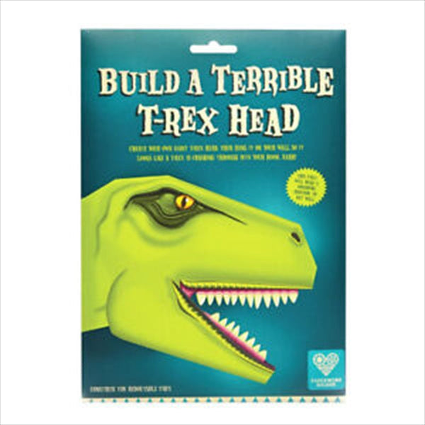 Build A Terrible T-Rex Head