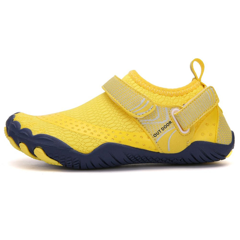 Kids Water Shoes Barefoot Quick Dry Aqua Sports Shoes Boys Girls Yel