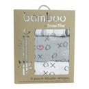 Bubba Blue Silver Mist Bamboo Knit Blanket 105656