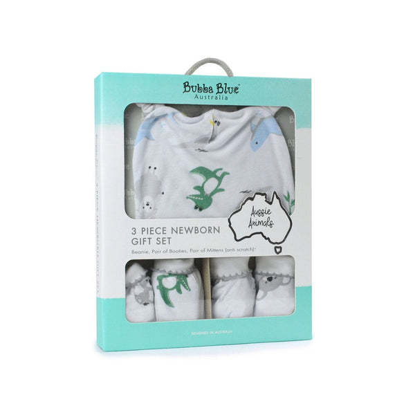 Bubba Blue Aussie Animal 3Pc Layette Set 104604