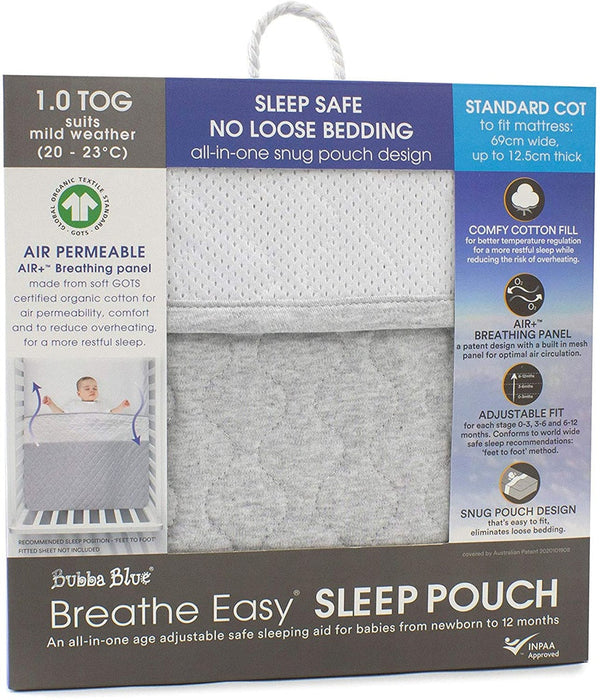 Bubba Blue Breath Easy 1.0 Tog Standard