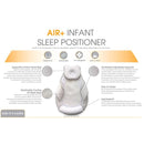 Bubba Blue Air+ Infant Sleep Positioner with Head Rest Grey 103126