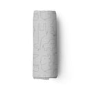 Bubba Blue Ash Grey Safari Bamboo 3pk Muslin Swaddle Wraps BB06592