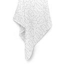 Bubba Blue Ash Grey Safari Bamboo 3pk Muslin Swaddle Wraps BB06592