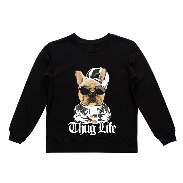 MLW By Design -Thug Life Kids Crew | Size 3