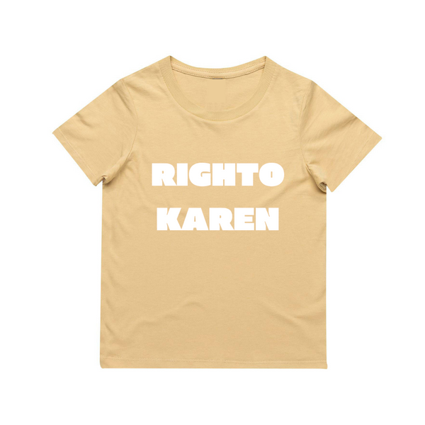 MLW By Design - Righto Karen Tee | Size 6