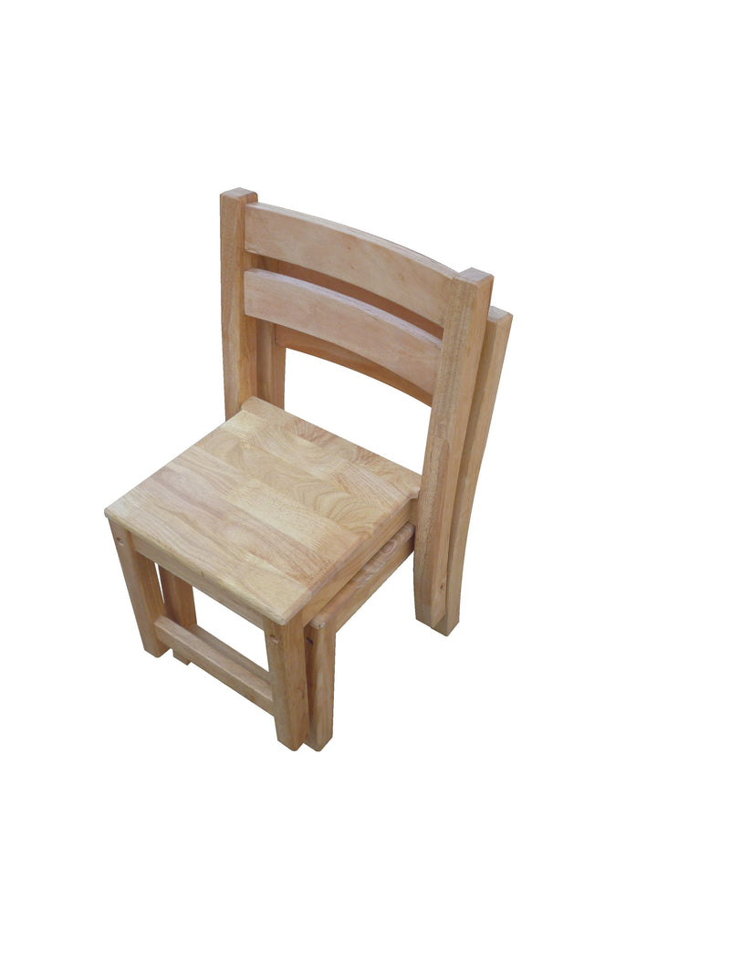 Rubberwood Stacking Chairs