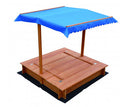 Kids Wooden Toy Sandpit with Canopy