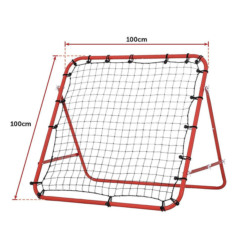 Soccer Rebound Net Sports Trainer Rebounder Football Game Practice Training Goal