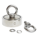 340Kg Salvage Strong Recovery Magnet Neodymium Hook Treasure Hunting Fishing