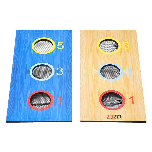 2-in-1 Three-Hole Bags and Washer Toss Combo Cornhole Portable Outdoor Games