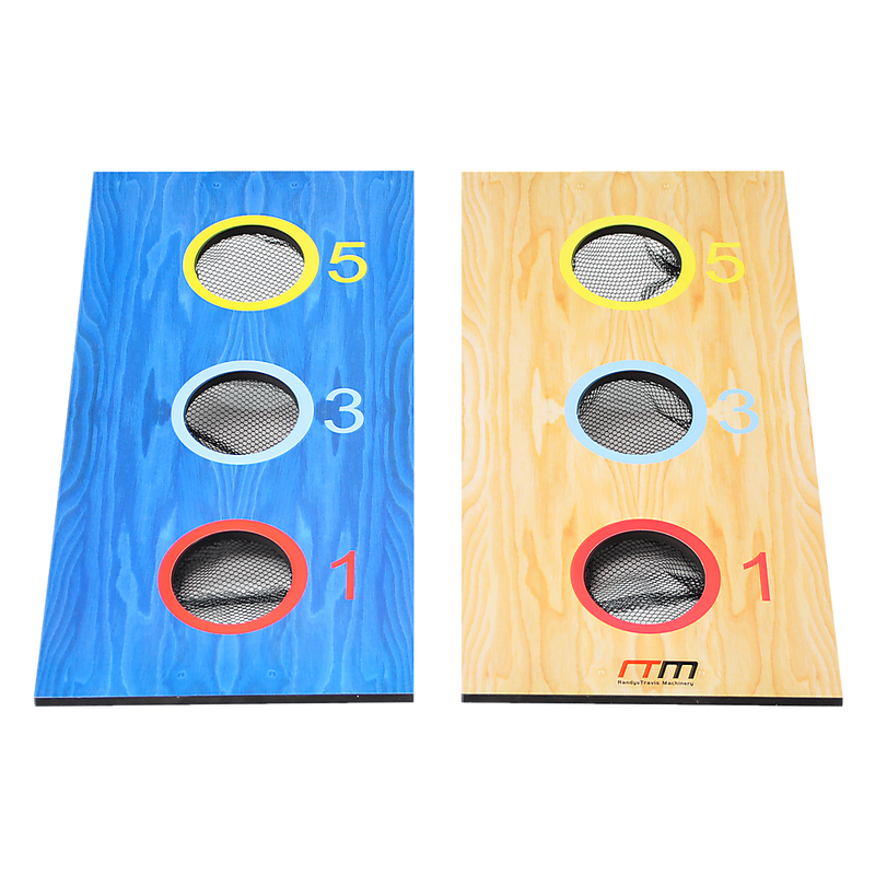 2-in-1 Three-Hole Bags and Washer Toss Combo Cornhole Portable Outdoor Games